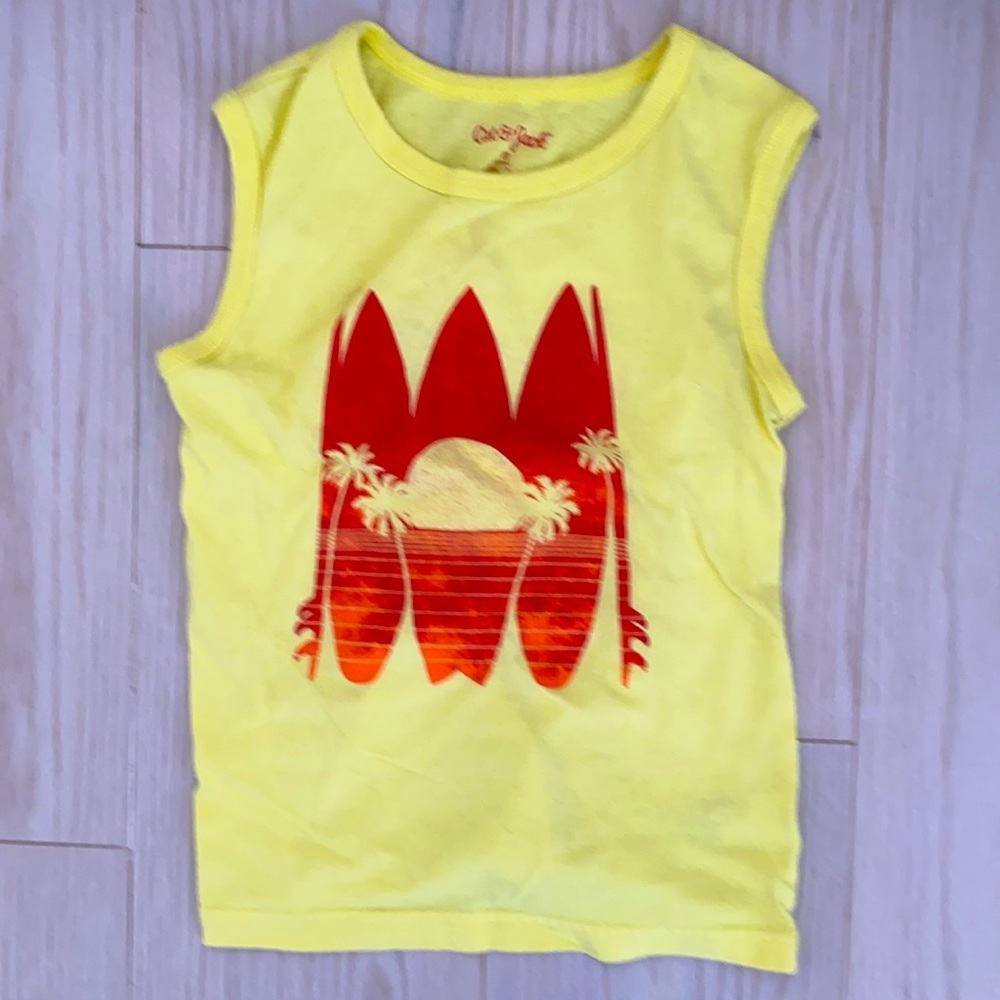 Cat and jack boys tank size 5